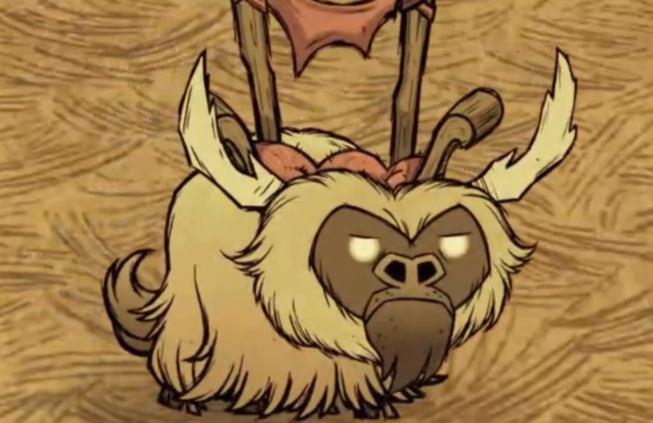 饥荒联机版怎么骑皮弗娄牛