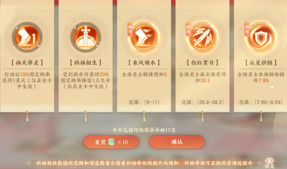 忘川风华录桃源居有哪些功能