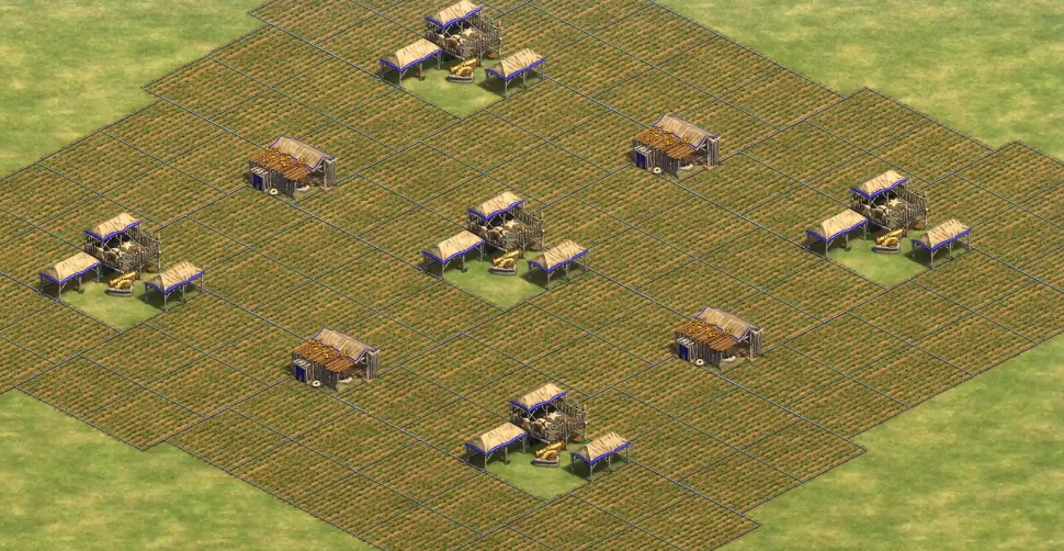 帝国时代2农田怎么种