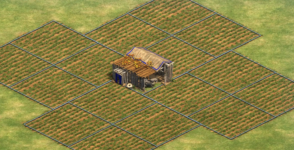 帝国时代2农田怎么种