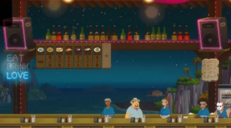 潜水员戴夫寿司店上菜基本流程是什么