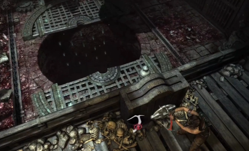 古墓丽影9升降笼子怎么过