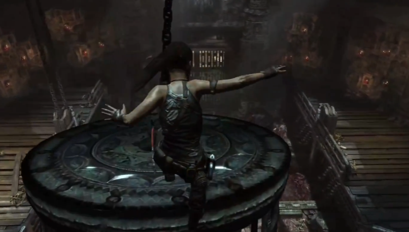 古墓丽影9升降笼子怎么过