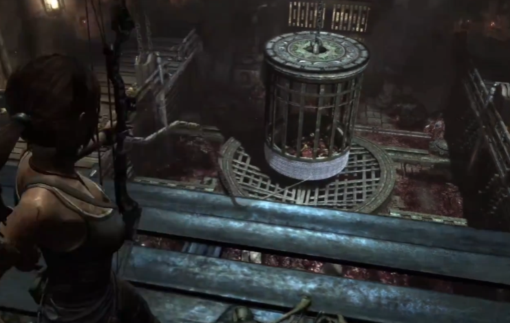 古墓丽影9升降笼子怎么过