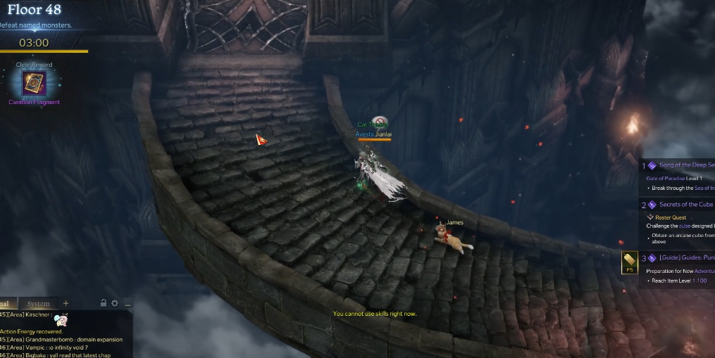 失落的方舟爬塔第48层怎么打