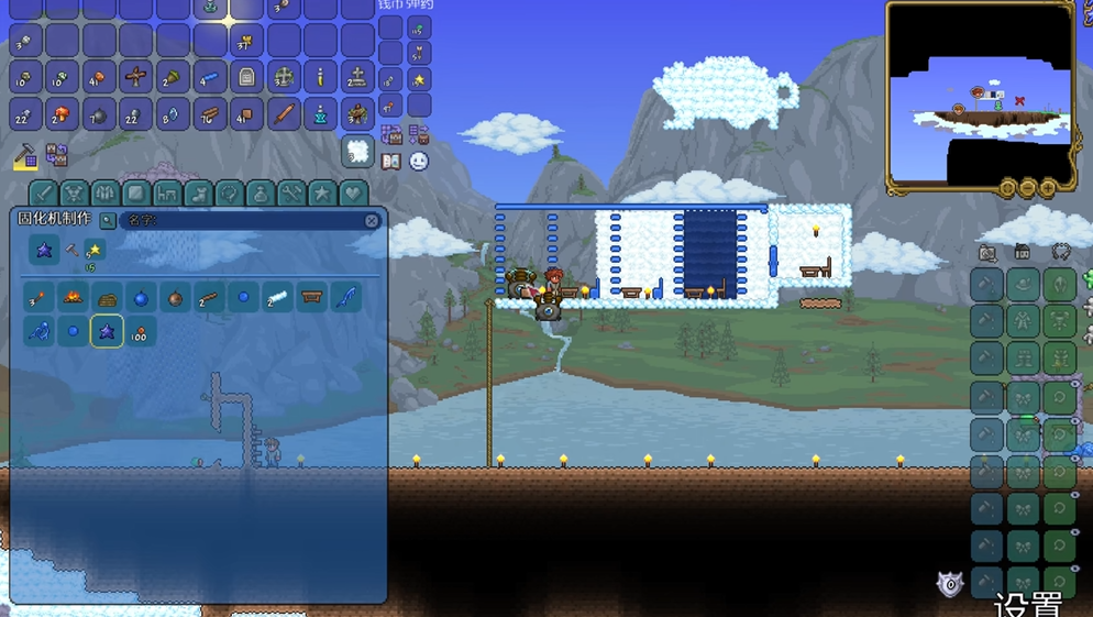 泰拉瑞亚工作台在哪里做