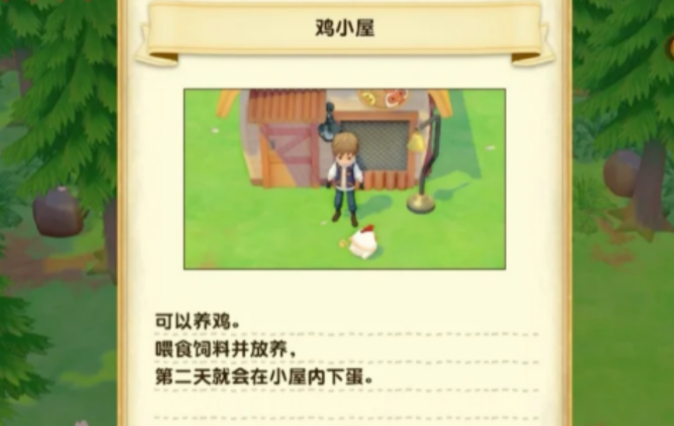 牧场物语橄榄镇与希望大地如何养鸡