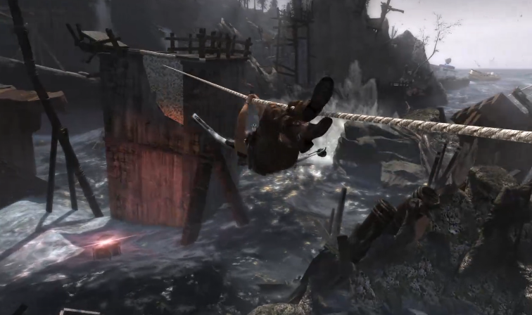 古墓丽影9海滩怎么过