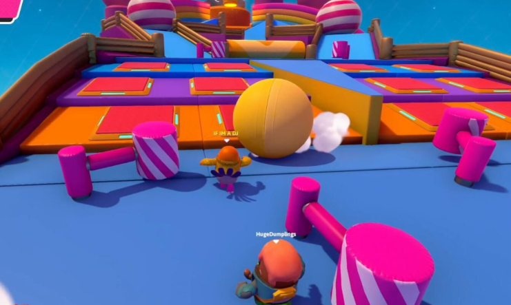 糖豆人怎么拿起震荡球