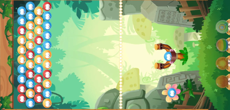 摩尔庄园手游的泡泡龙怎么玩