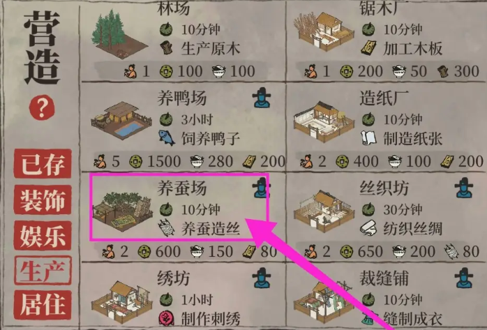 江南百景图城外怎么布置