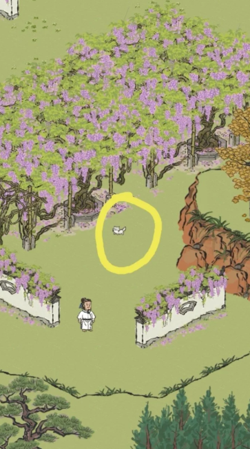 江南百景图紫藤猫咪在哪