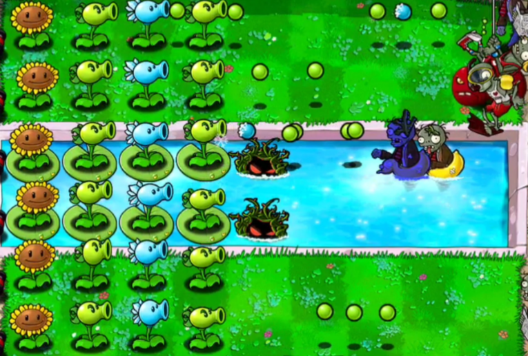 植物大战僵尸泳池无限怎么过关