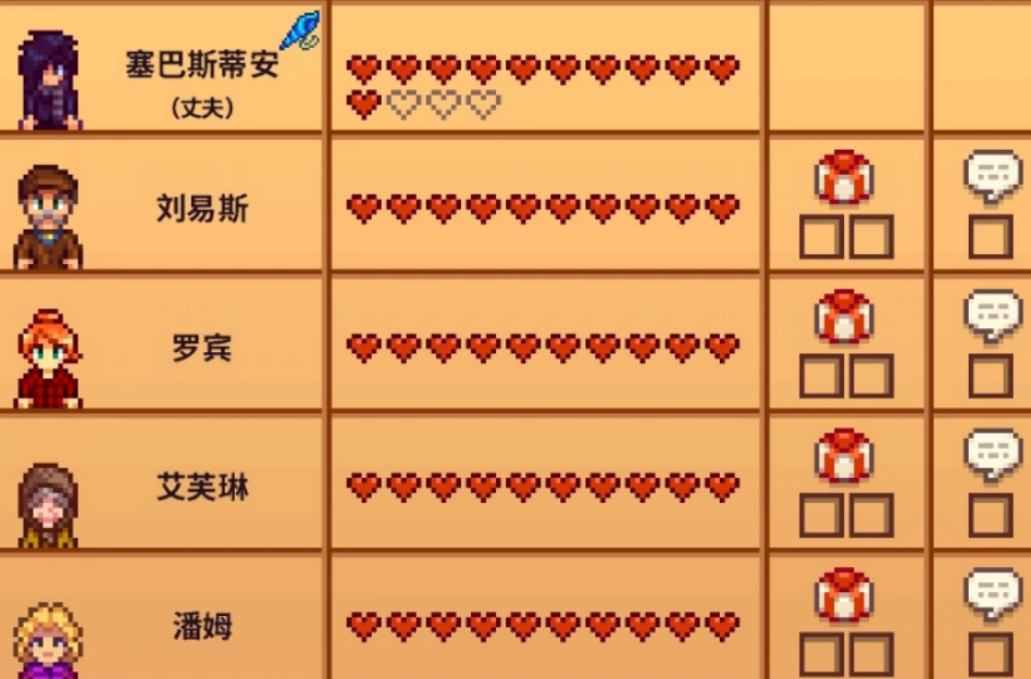 星露谷物语好感度是什么 星露谷物语好感度是什么