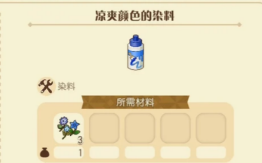 牧场物语风之繁华集市如何获得染料 牧场物语风之繁华集市如何获得染料