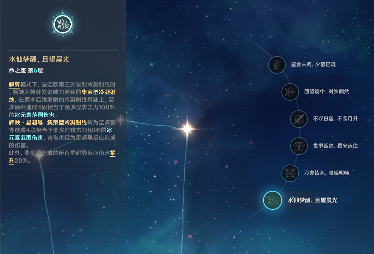 原神木偶命座有哪些效果