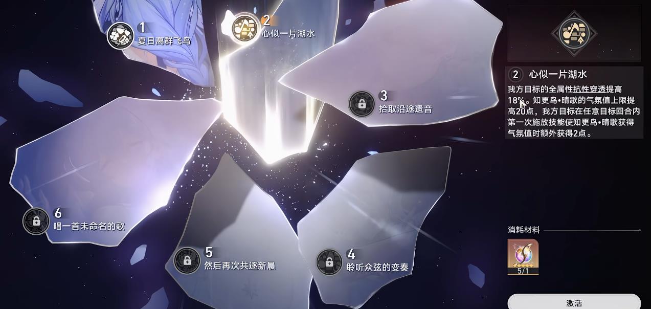 崩坏星穹铁道知更鸟晴歌星魂有什么用