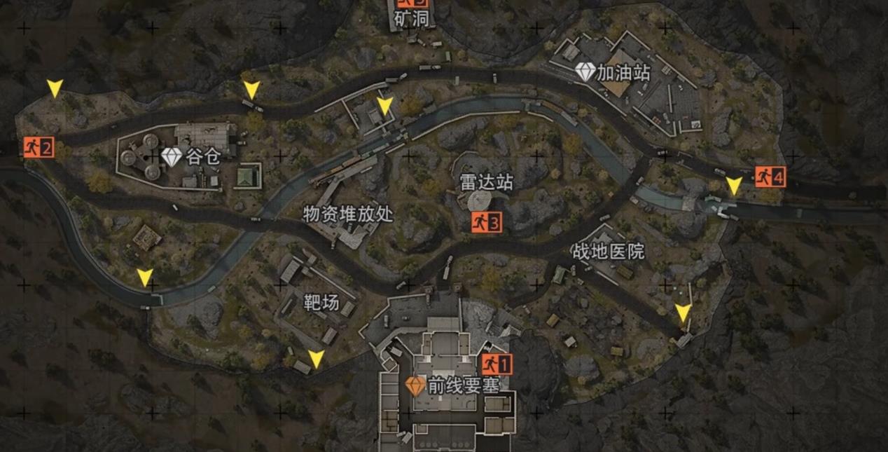 暗区突围前线要塞撤离点在哪里